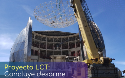 El Leighton Chajnantor Telescope inicia su épico viaje a Chile tras concluir desarme estructural